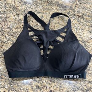 Victoria Secret Black Strappy Sports Bra